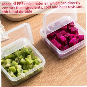 Fridge Cheese Container Butter Food Preservation Box Cheese Slice Box with Flip Lid 2pcs