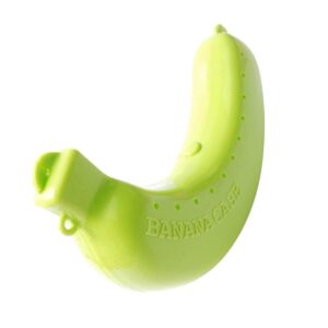 banana case cute carrier storage box plastic banana saver protector box essential holder banana keeper container storage for outdoor travel banana holder