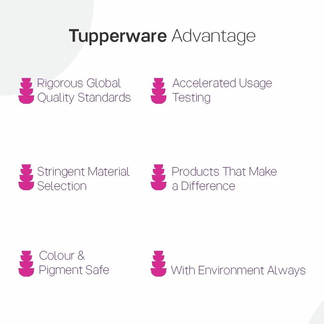 Tupperware Modular Mates Oval 2 Container Set, 1.1 Litres, 4-Pieces