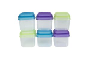 evriholder portion snack containers, multicolor