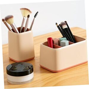 Cabilock Multi Grids Storage Container Box Home Accessories Sundries Organizer Color Contrast Container Small Storage Box