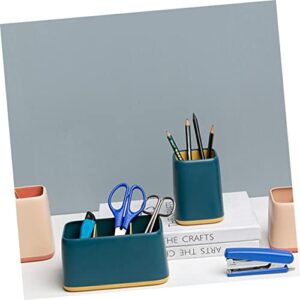 Cabilock Multi Grids Storage Container Box Home Accessories Sundries Organizer Color Contrast Container Small Storage Box