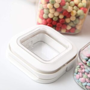 Lightweight Fliplock Containers Set 8 Pcs.