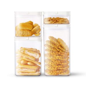 Lightweight Fliplock Containers Set 8 Pcs.