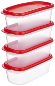 tupperware smart saver storage container sets 4, 500 ml