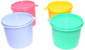 tupperware store-all-canister small set, 600ml, set of 4