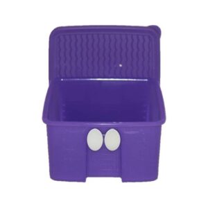 Tupperware (1) FridgeSmart Small Square 4.3 Cups Purple