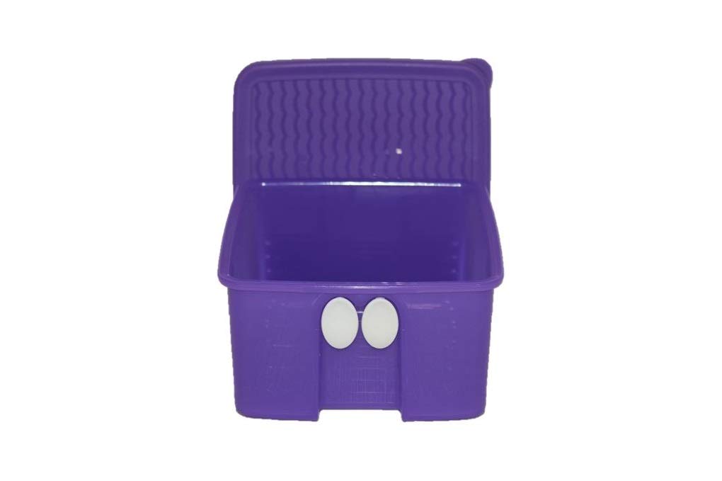 Tupperware (1) FridgeSmart Small Square 4.3 Cups Purple