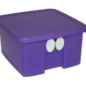 Tupperware (1) FridgeSmart Small Square 4.3 Cups Purple