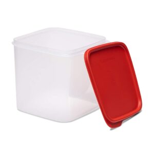 tupperware square smart saver container, 3.9 litres, color may vary