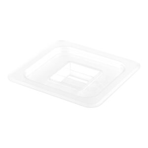 Restaurantware LID ONLY: Met Lux Lid For 1/6 Size Food Pans 10 Freezer-Safe Lid For Commercial Food Storage Container - Containers Sold Separately For Kitchens Restaurants Or Cafeterias