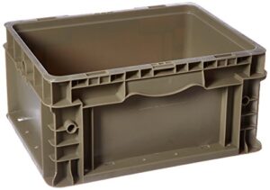 h d straight wall stacking container