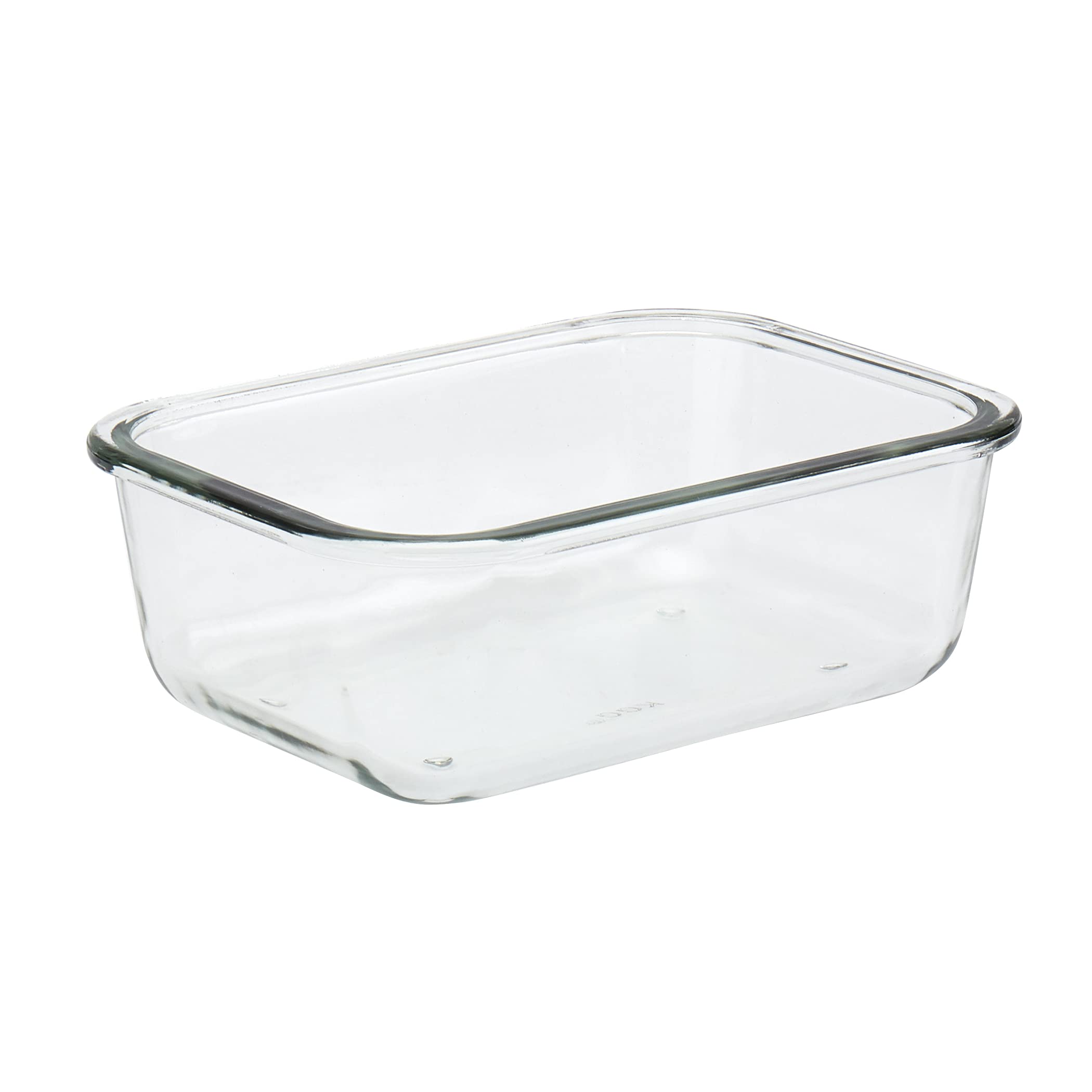 Mason Craft & More Leak Proof Glass BPA Free Plastic Locking Lid Food Storage container, 24 OUNCE SET, Clear