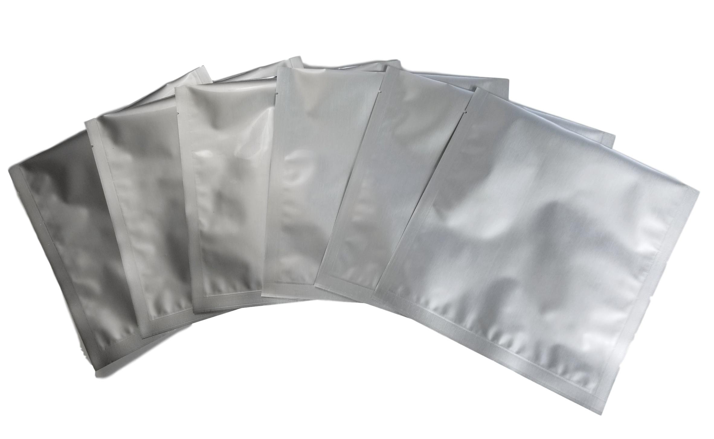 Mylar Bags - 5 Mil 8"x8" 1 Quart - Genuine Aluminum Foil-Lined Bag for Long Term Food or Grain Storage (100)