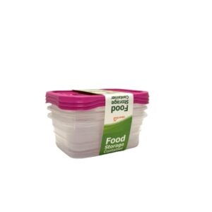 Mintra Home Storage Containers (Fuchsia) 1.3L