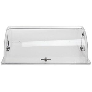 hubert rolltop chafer cover full size polycarbonate - 21 1/4 l x 13 1/4 w x 7 1/2 h