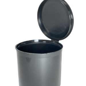 90 DRAM Black POP TOP 75 Medicine and Herb Containers RECYCLEABLE $.93 Each