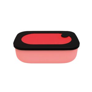 guzzini lunchbox, polypropy, red, 20 x 12 x 7 cm