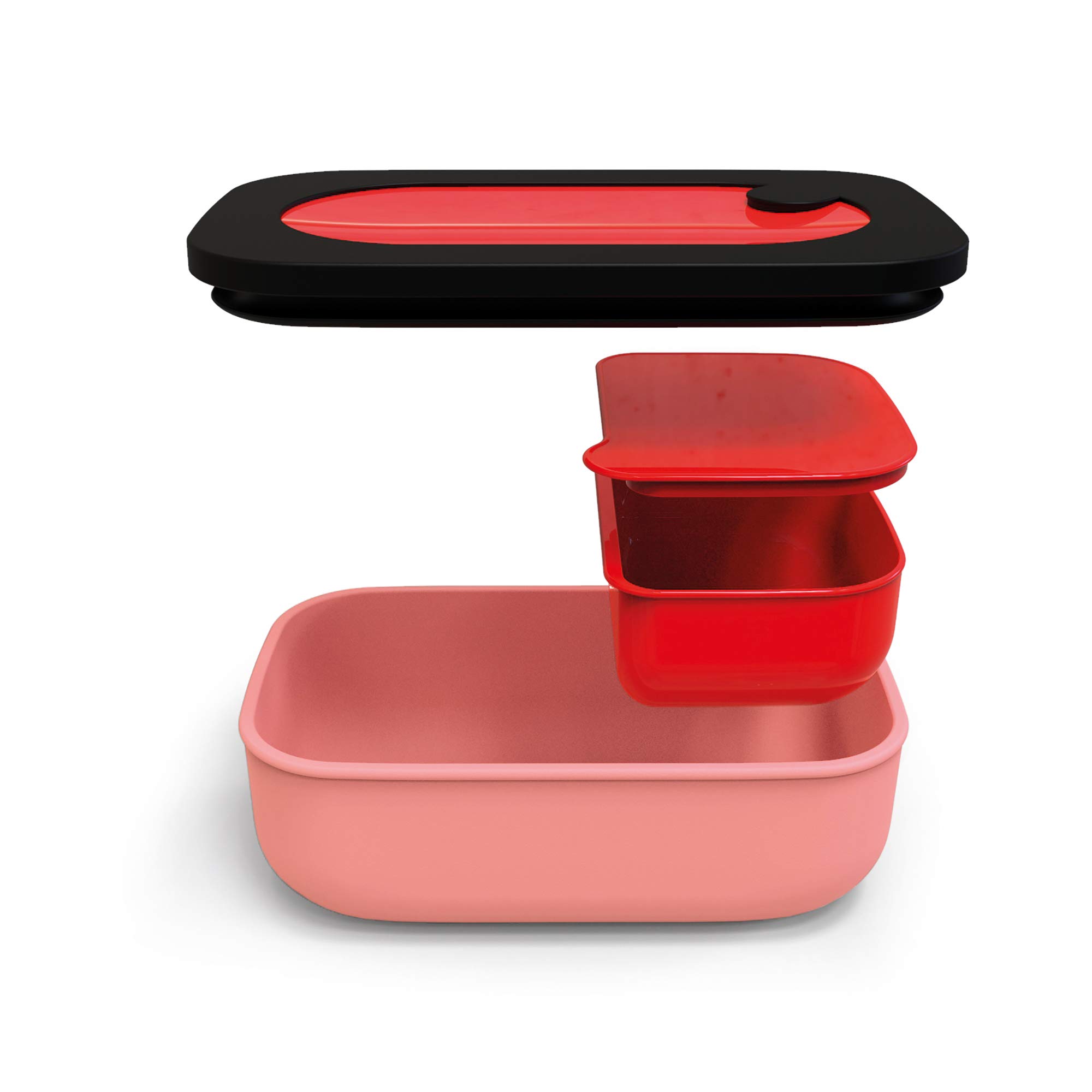 Guzzini Lunchbox, Polypropy, red, 20 x 12 x 7 cm