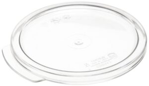 cambro rfscwc1 camwear clear polycarbonate round lid for 1 qt capacity food storage container