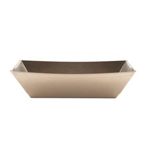 g.e.t. 4-80868 stainless steel french fry boat tray, (qty,1) (sauce cup sold separately)