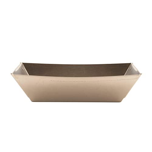 G.E.T. 4-80868 Stainless Steel French Fry Boat Tray, (Qty,1) (Sauce Cup Sold Separately)