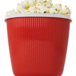 Snips, 6-Cup Microwave Popcorn Popper, Red