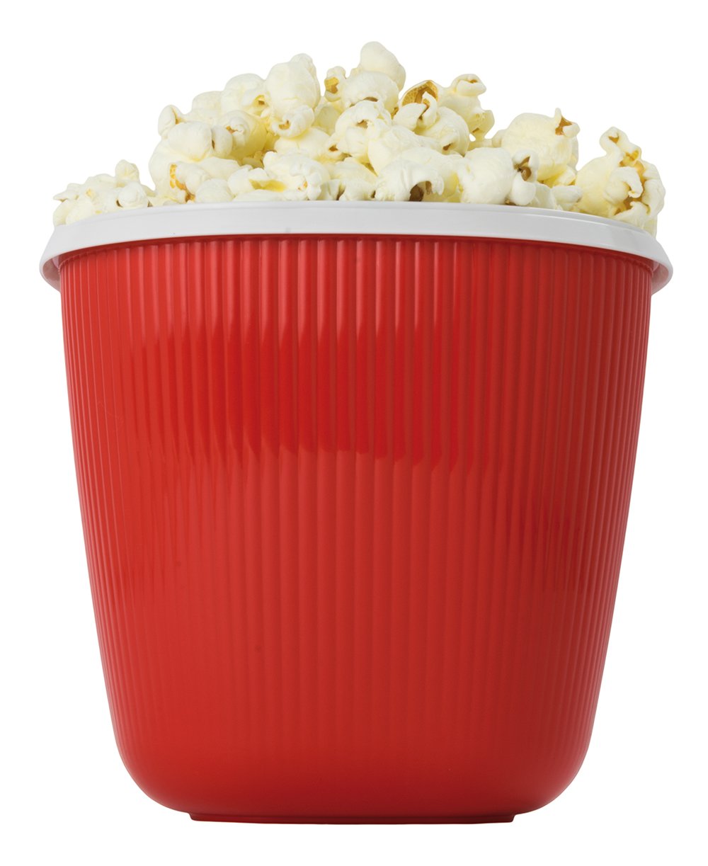 Snips, 6-Cup Microwave Popcorn Popper, Red