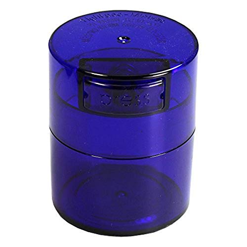 Minivac - 10g to 30 grams Vacuum Sealed Container - Blue Tint