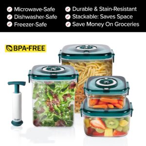 Nuwave Flavor-Lockers Vacuum Storage System Complete Set