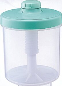 risu e-40 instant pickle container, round, green, 1.1 gal (4 l), high pet, recipe included, made in japan