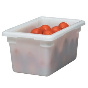 cambro 12189p148 polyethylene food storage container, box
