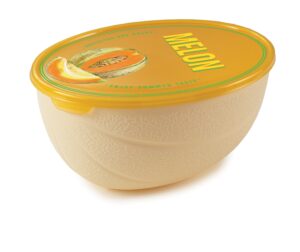 snips salva melone | 2 lt | contenitore per cibi | contenitore salva freschezza | contenitore per fette di melone | made in italy | bpa free