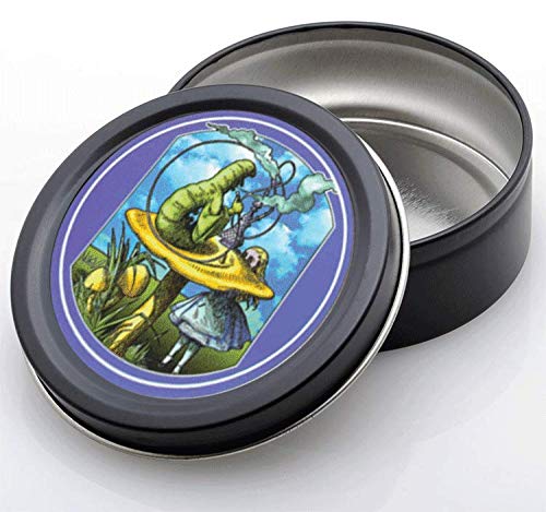 Stash Tins - Alice By: Mikio Kennedy 3.5" Round Storage Container