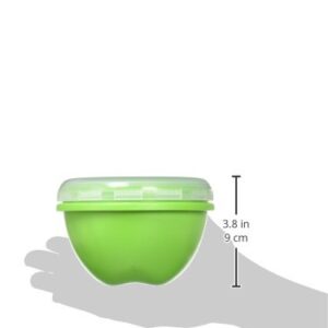 Round Food Storage Container Large, Green 25.50 Ounces