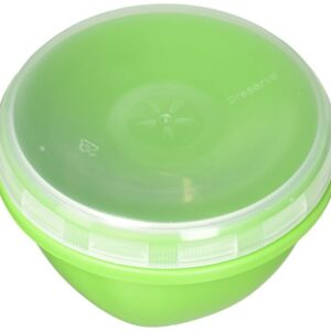 Round Food Storage Container Large, Green 25.50 Ounces