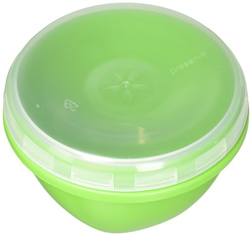 Round Food Storage Container Large, Green 25.50 Ounces