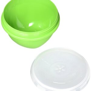 Round Food Storage Container Large, Green 25.50 Ounces