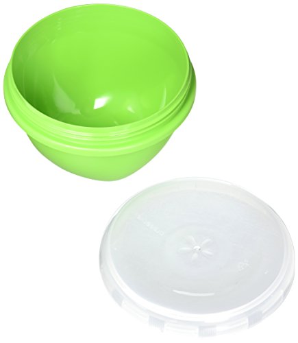 Round Food Storage Container Large, Green 25.50 Ounces