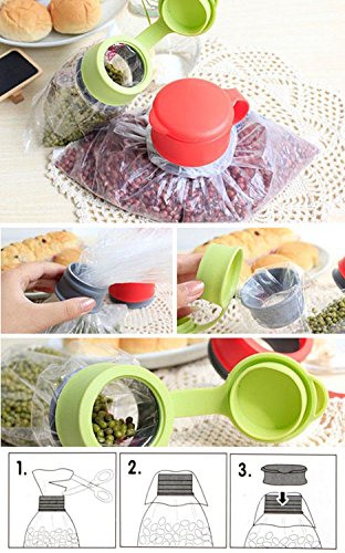 Food Multifunctional Silicone Sealing Cap. 3-piece Set, Food Saver Cap. Food Sealing cap By Giftkoncepts