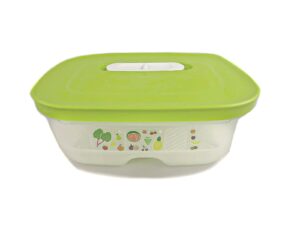 tupperware klimaoase primaklima fridgesmart plus - food storage container - fridge-safe - 800 ml - green
