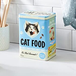 Nostalgic-Art 30143 Animal Club - Cat Food - Love Mix, Storage Tin L