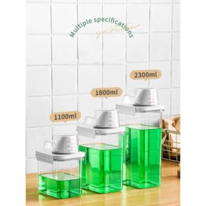 clear airtight food storage container (small)