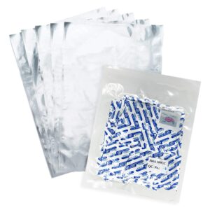 (50) 10"x16" mylar bags + (50) 300cc oxygen absorbers combo
