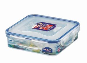 lock & lock 20-fluid ounce square food container, short, 2-1/2-cup