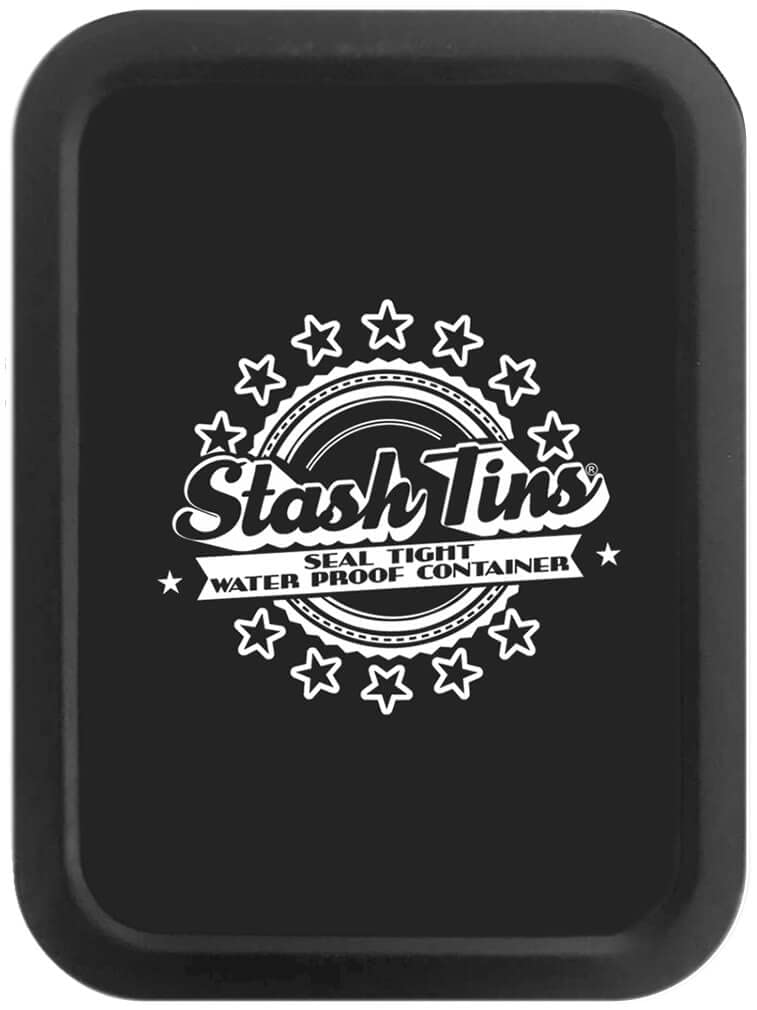 Stash Tins - Dogs Playing Poker Storage Container 4.37" L x 3.5" W x 1" H