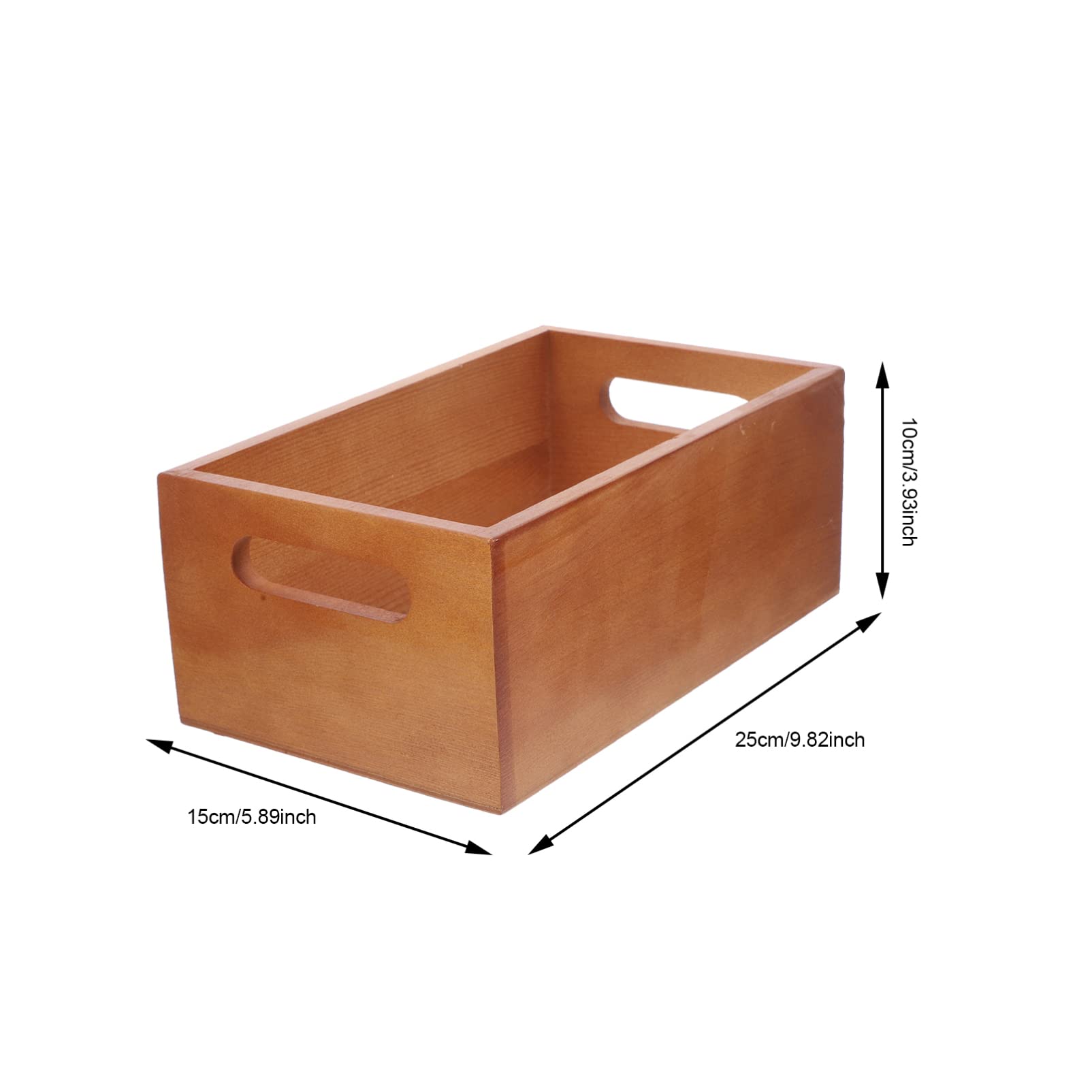 Angoily Box Wooden Storage Box Old Fashioned Wooden Ornaments