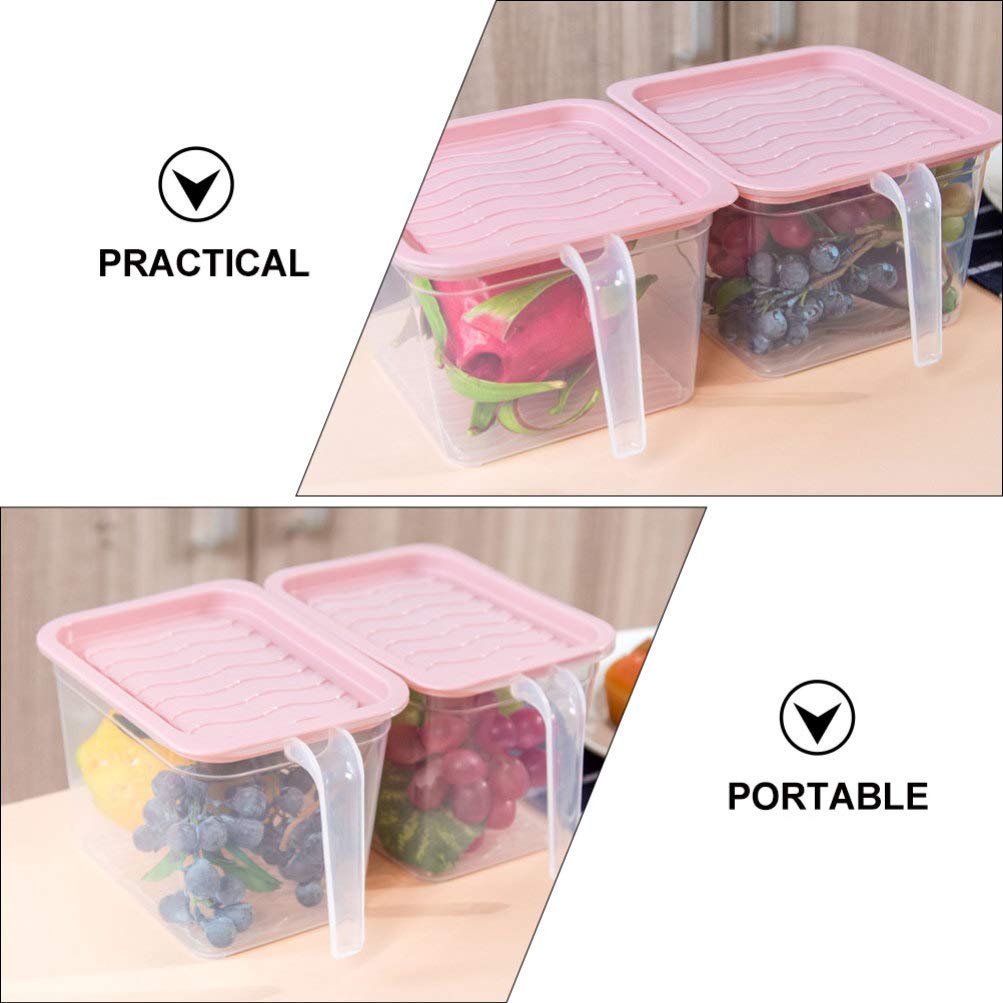 Cabilock 4pcs Box Refrigerator Crisper Pp Dedicated Agricultural Products