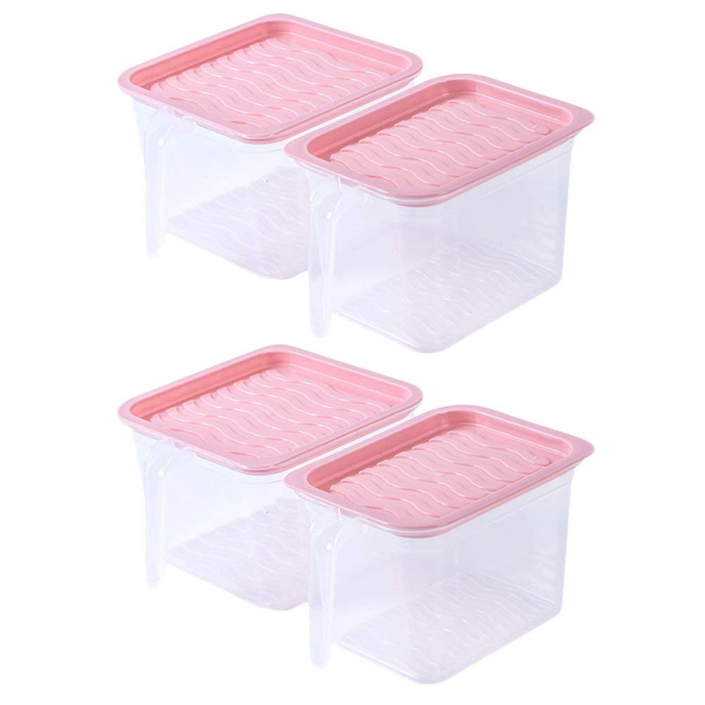 Cabilock 4pcs Box Refrigerator Crisper Pp Dedicated Agricultural Products