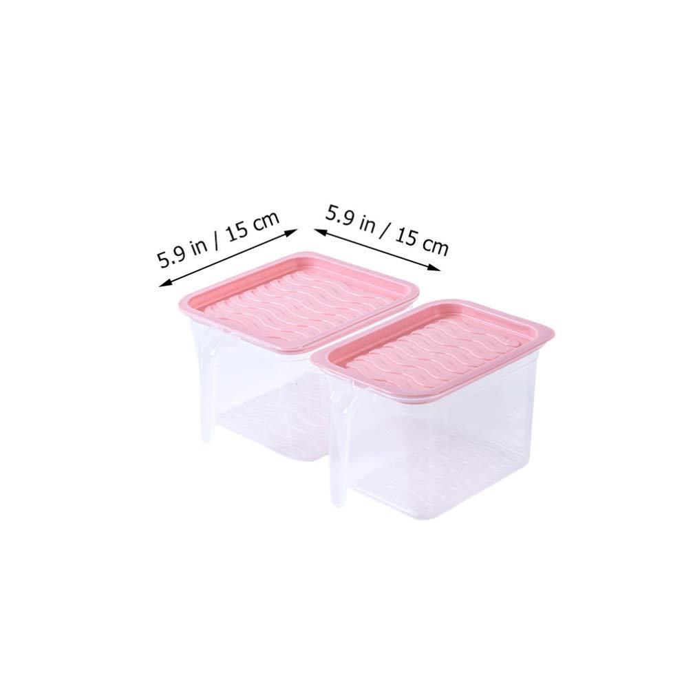 Cabilock 4pcs Box Refrigerator Crisper Pp Dedicated Agricultural Products